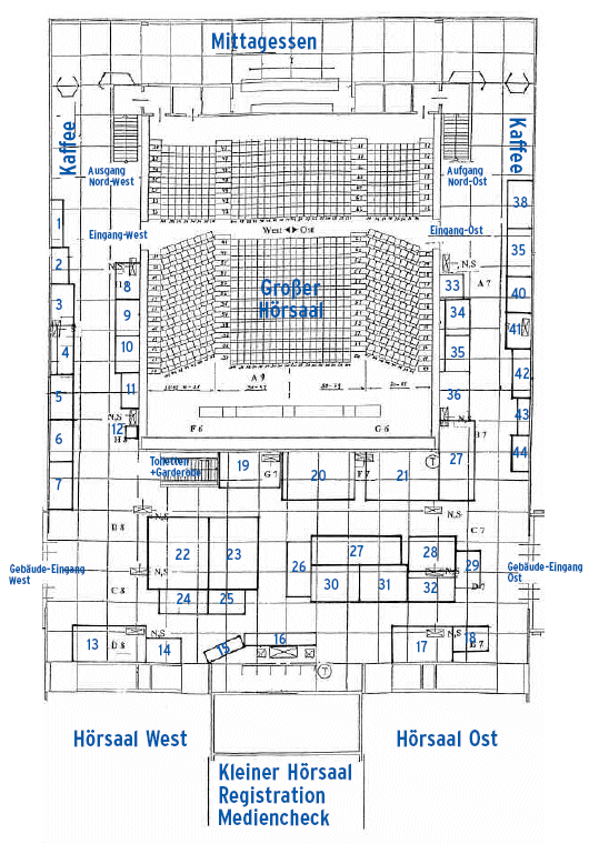 Ausstellerplan DGII 2006